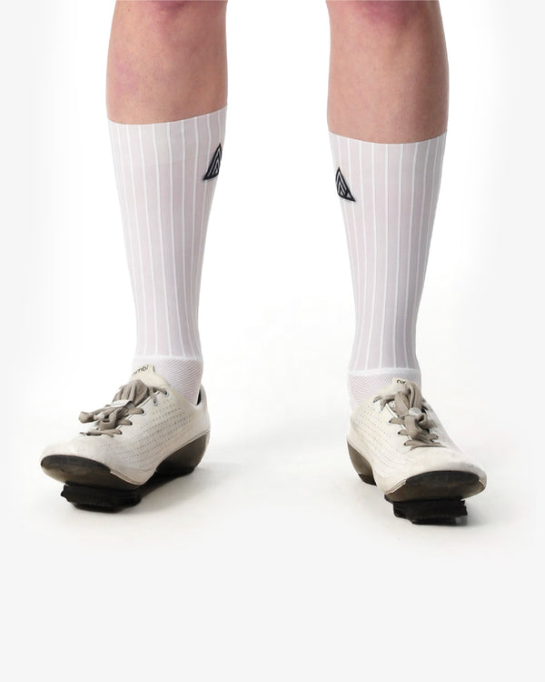 One Aero Socks, White